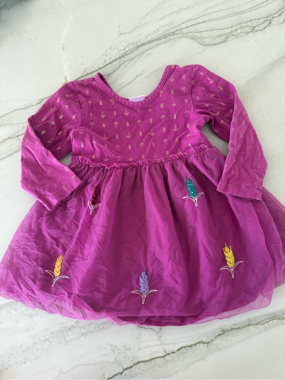 Hanna andersson 3T frozen 2 dress tulle